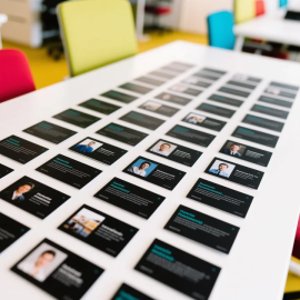 Portrait Presentation Card