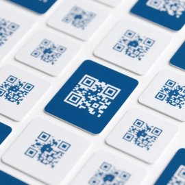 Simple Scannable QR Cards
